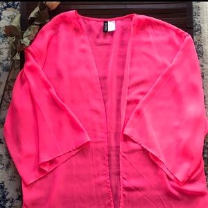 🌹 H&M Hot Pink Kimono 🌹